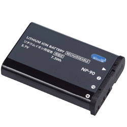 NP-90 Lithium-Ion Battery (2100 mAh) - Replacement For Casio NP-90 Rechargeable Battery
