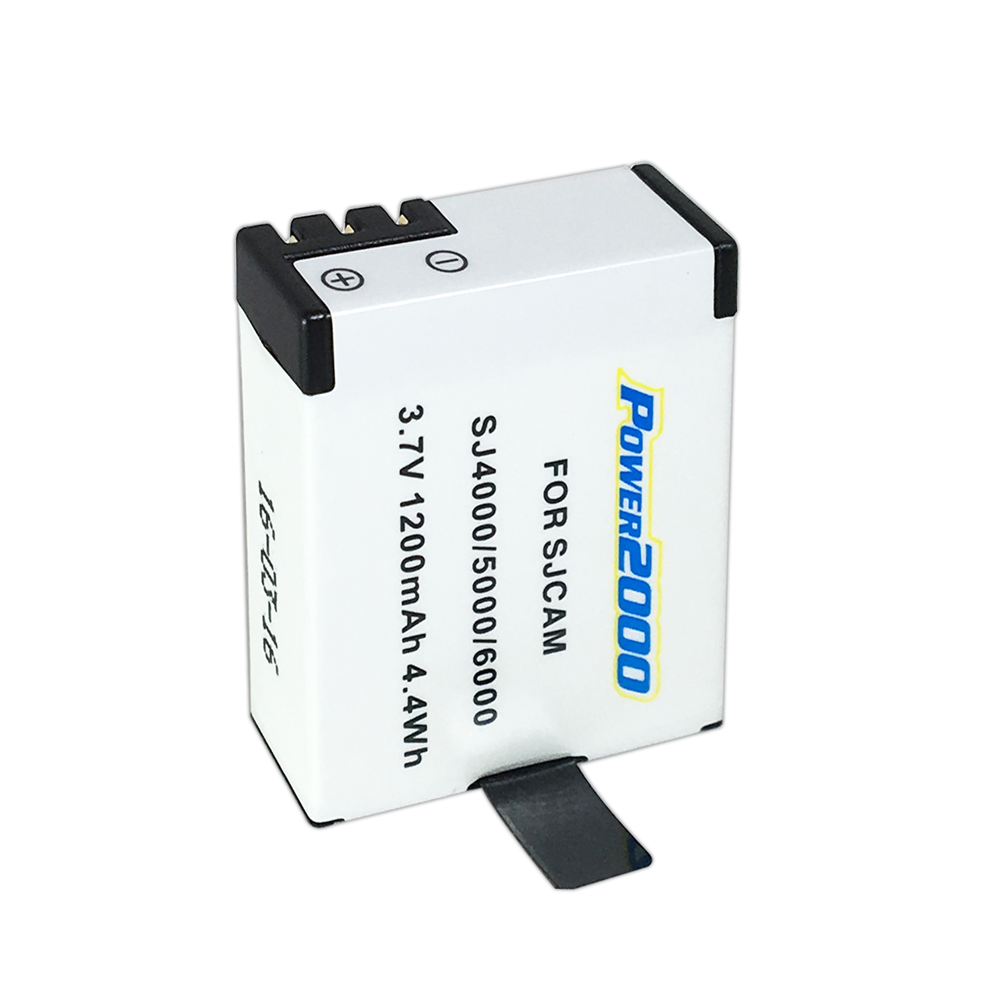 SJCAM SJ6000 Lithium-Ion Battery - Rechargeable High Capacity (1200mAh 3.7V) - replacement for SJCAM SJ4000 SJ5000 SJ6000 Batteries