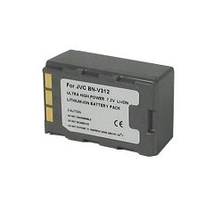 BN-V312U Lithium-Ion Battery Pack (7.2v, 1600mAh) - replacement for JVC BN-V312U Camcorder Battery