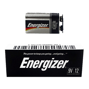 ALK-9V - 9V Alkaline Batteries - Replacement by Energizer