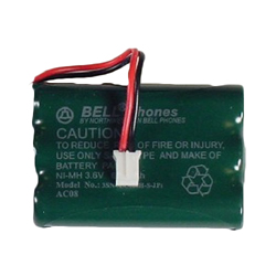 1X3AAA/XR  -  3.6 Volt, Ni-MH 750mAh Cordless Phone Replacement Battery