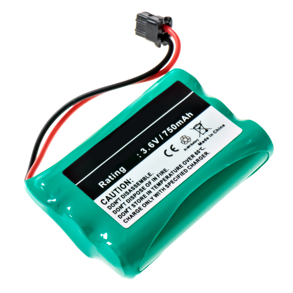BATT-909 - Ni-MH, 3.6 Volt, 750 mAh, Ultra Hi-Capacity Battery - Replacement Battery for Panasonic And Uniden  Cordless Phone Battery