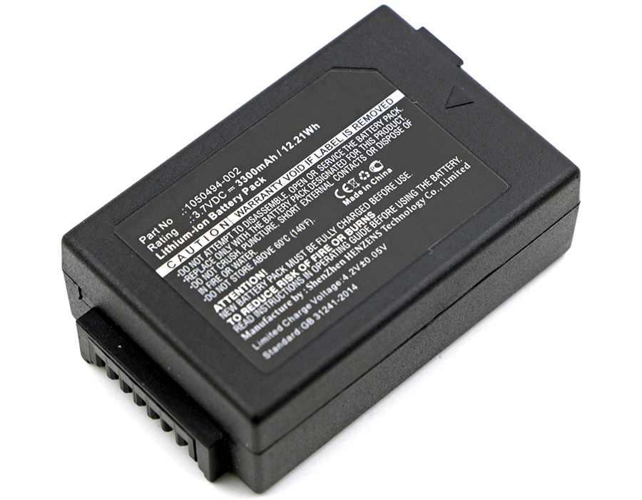 BCS-7527 Ultra High Capacity (Li-Ion, 3.7, 3300 mAh) Battery - Replacement for Psion - 1050192-002, Psion - 1050494, Psion - 1050494-002, Teklogix - 1050192-002, Teklogix - 1050494, Teklogix - 1050494-002 Batteries