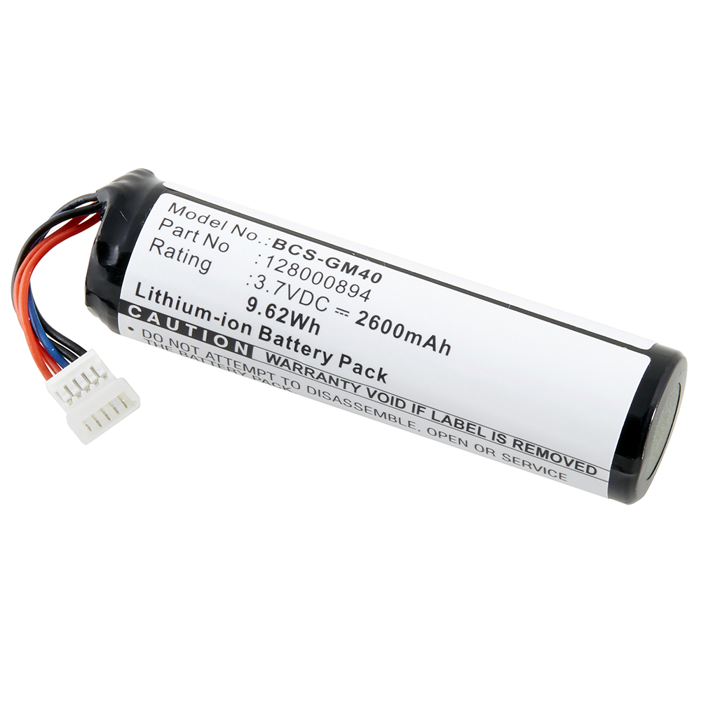 BCS-GM40 Ultra High Capacity (Li-Ion, 3.7, 2600 mAh) Battery - Replacement for Gryphon - 128000894 Battery