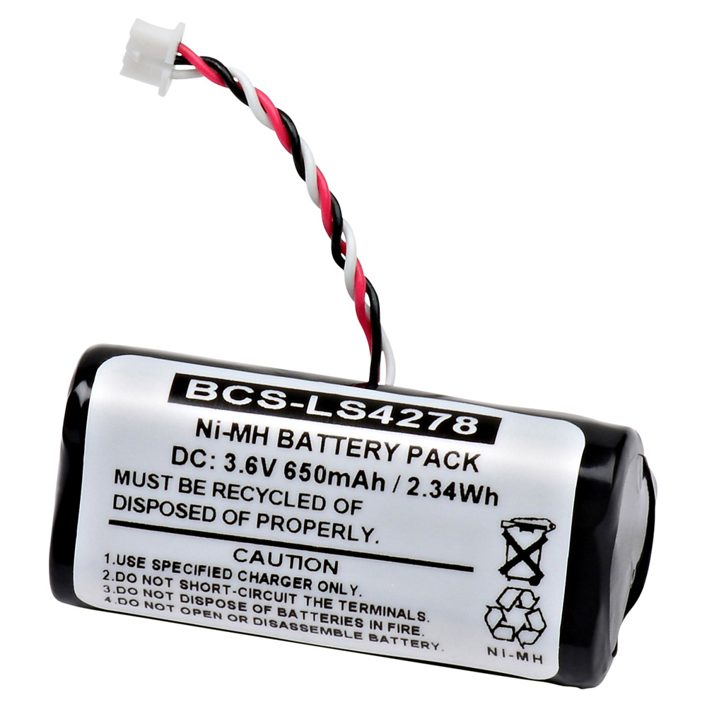 BCS-LS4278 Ultra High Capacity (Ni-MH, 3.6, 700 mAh) Battery - Replacement for Symbol - 82-67705-01, Symbol - BTRY-LS42RAAOE-01 Batteries
