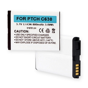 BLI-1046-.8 Li-Ion Battery - Rechargeable Ultra High Capacity (Li-Ion 3.7V 800mAh) - Replacement For Pantech C630 Cellphone Battery