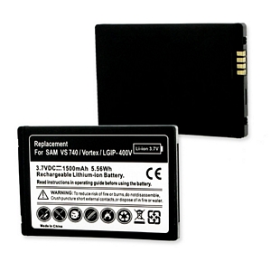 BLI-1180-1.5 LI-ION Battery - Rechargeable Ultra High Capacity (LI-ION 3.7V 1500mAh) - Replacement For LG VS740 Cellphone Battery