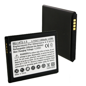 BLI-1472-1.5 Li-Ion Battery - Rechargeable Ultra High Capacity (Li-Ion 3.7V 1500mAh) - Replacement For BLU C645004170T Cellphone Battery