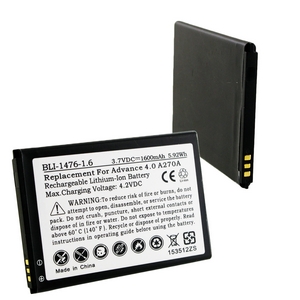 BLI-1476-1.6 Li-Ion Battery - Rechargeable Ultra High Capacity (Li-Ion 3.7V 1600mAh) - Replacement For BLU C745043160T Cellphone Battery