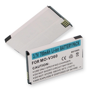 BLI-924-.6 Li-Ion Battery - Rechargeable Ultra High Capacity (Li-Ion 3.7V 700mAh) - Replacement For Motorola V360 Cellphone Battery