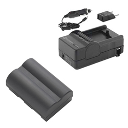 Digital Camera Accessory Kit - Includes: BP-511 Battery & CB-5L Charger Replacement Kit