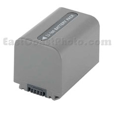 NP-FP70 Lithium-Ion Battery - Rechargeable Ultra High Capacity (1700 mAh) - replacement for Sony NP-FP70 Battery