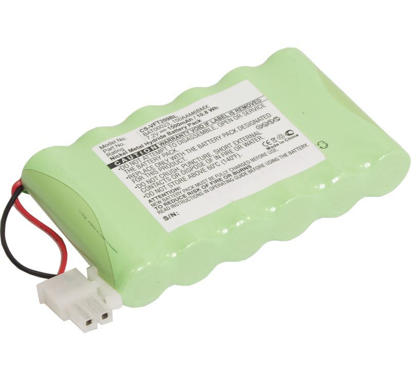 CCR-2090 Ultra High Capacity (Ni-MH, 7.2V, 1800 mAh) Battery - Replacement for Verifone 150AAM6BMX, BAT00023 Batteries