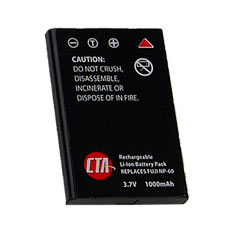CTA DB-NP60 Lithium-Ion Battery Pack - replacement for Fuji NP-60 Battery