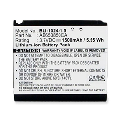 BLI 1024-1.5 Li-Ion Battery - Rechargable Ultra High Capacity (1500 mAh) - Replacement For Samsung SPH-M900 Cellphone Battery