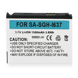 BLI 1031-1.5 Li-Ion Battery - Rechargable Ultra High Capacity (1500 mAh) - Replacement For Samsung SGH-i637 Cellphone Battery