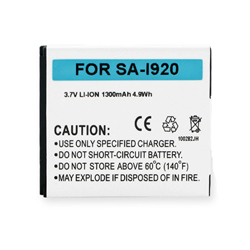 BLI 1033-1.3 Li-Ion Battery - Rechargable Ultra High Capacity (1300 mAh) - Replacement For Samsung SCH-i920 Cellphone Battery