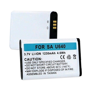 BLI 1035-1 Li-Ion Battery - Rechargable Ultra High Capacity (1230 mAh) - Replacement For Samsung SCH-U640 Cellphone Battery