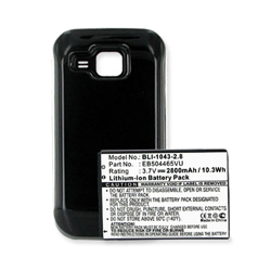 BLI 1043-2.8 Li-Ion Battery - Rechargable Ultra High Capacity (2800 mAh) - Replacement For Samsung SCH-R910 Cellphone Battery