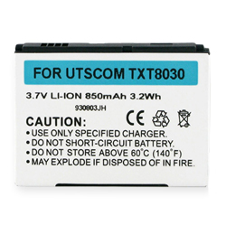 BLI-1097-.8 Li-Ion Battery - Rechargable Ultra High Capacity (Li-Ion 3.7V 850 mAh) - Replacement For Utstarcom BTR8030 Cellphone Battery