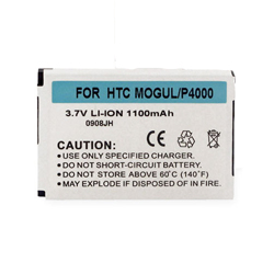 BLI 1107-1.1 Li-Ion Battery - Rechargable Ultra High Capacity (1100 mAh) - Replacement For HTC MOGUL/P4000 Cellphone Battery