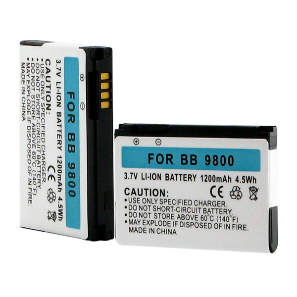 Cellphone Li-Ion Battery - Rechargeable Ultra High Capacity (3.7V, 1200mAh) - Replacement for BlackBerry BAT-2463-003, BAT-26483-003, F-S1 Batteries