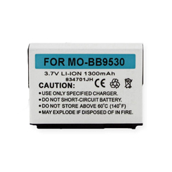 BLI 1150-1.3 Li-Ion Battery - Rechargable Ultra High Capacity (1300 mAh) - Replacement For Blackberry 9530/STORM Cellphone Battery