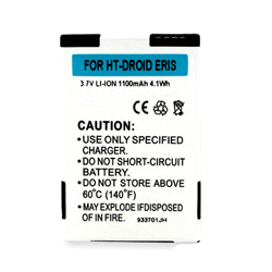 BLI 1156-1 Li-Ion Battery - Rechargable Ultra High Capacity (1100 mAh) - Replacement For HTC DROID ERIS Cellphone Battery