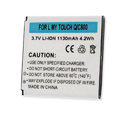 BLI-1183-1.2 Li-Ion Battery - Rechargable Ultra High Capacity (1130 mAh) - Replacement For LG BL-48LN Cellphone Battery