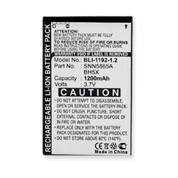 BLI 1192-1.2 Li-Ion Battery - Rechargable Ultra High Capacity (1200 mAh) - Replacement For Motorola DROID X Cellphone Battery