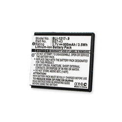 BLI 1217-.9 Li-Ion Battery - Rechargable Ultra High Capacity (700 mAh) - Replacement For Sony/Ericsson BST-43 Cellphone Battery