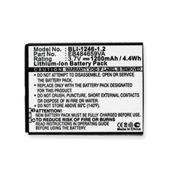 BLI 1246-1.2 Li-Ion Battery - Rechargable Ultra High Capacity (1200 mAh) - Replacement For Samsung SGH-T759 Cellphone Battery