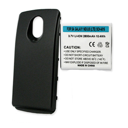 BLI 1252-2.8 Li-Ion Battery - Rechargable Ultra High Capacity (2800 mAh) - Replacement For Samsung SCH-I515 Cellphone Battery - Includs A Cover