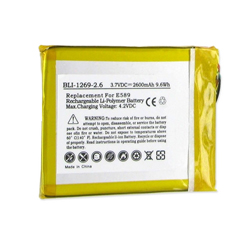 BLI-1269-2.6 Li-Pol Battery - Rechargable Ultra High Capacity (Li-Pol 3.7V 2600 mAh) - Replacement For Huawei HWD11 Wifi-Hotspot Battery