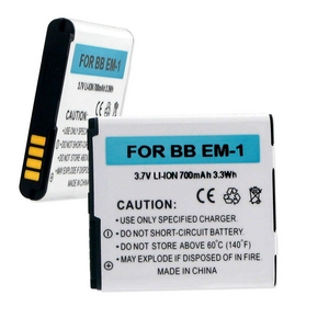 BLI 1271-.7 Li-Ion Battery - Rechargable Ultra High Capacity (1000 mAh) - Replacement For BlackBerry E-M1 Cellphone Battery