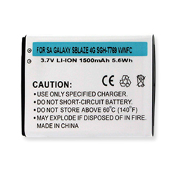 BLI-1300-1.5 Li-Ion Battery - Rechargable Ultra High Capacity (1500 mAh) - Replacement For Samsung SGH-T769 Cellphone Battery