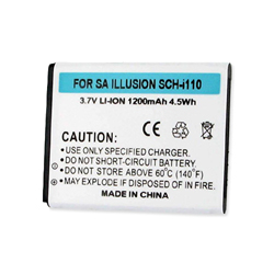 BLI-1303-1.2 Li-Ion Battery - Rechargable Ultra High Capacity (3.7V 1200 mAh) - Replacement For Samsung EB484659YZBSTD Cellphone Battery