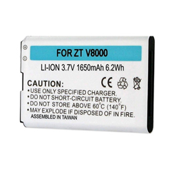 BLI-1314-1.7 Li-Ion Battery - Rechargable Ultra High Capacity (Li-Ion 3.7V 1650 mAh) - Replacement For ZTE Li3719T42P3H644161 Cellphone Battery