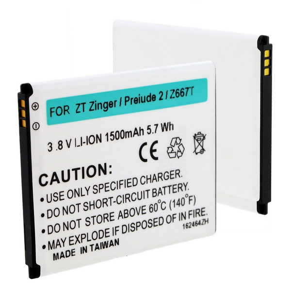 BLI-1358-1.5 Li-Ion Battery - Rechargeable Ultra High Capacity (Li-Ion 3.8V 1500mAh) - Replacement For ZTE Li3815T43P3H6151421 Cellular Battery
