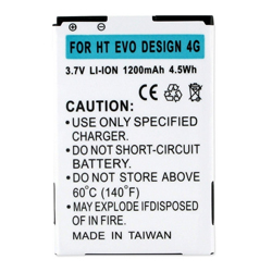 BLI-1362-1.1 Li-Ion Battery - Rechargable Ultra High Capacity (Li-Ion 3.7V 1200mAh) - Replacement For HTC PH44100 Cellphone Battery