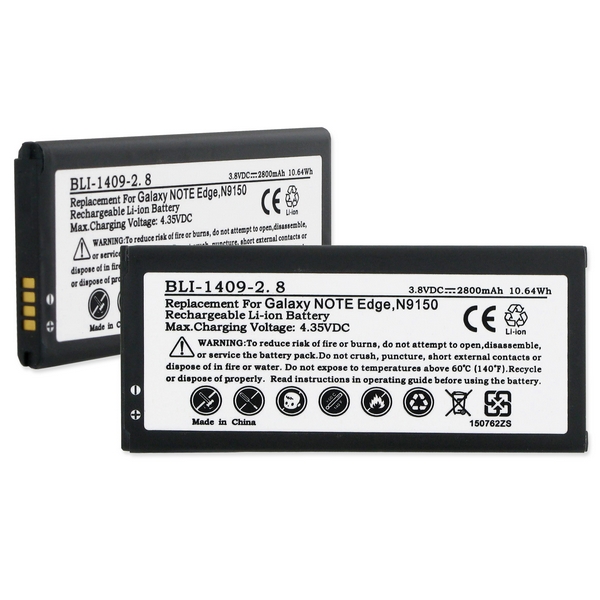 BLI-1409-2.8 LI-ION Battery - Rechargeable Ultra High Capacity (LI-ION 3.8V 2800mAh) - Replacement For Samsung  EB-BN915BBC  EB-BN915BBE  EB-BN915BBK  Cellphone Battery - Equipped With NFC