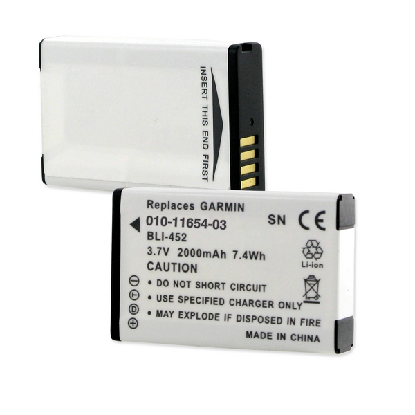 BLI-452 GARMIN 010-11654-03 3.7V 2000MAH LI-ION