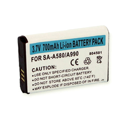 BLI 984-.7 Li-Ion Battery - Rechargable Ultra High Capacity (700 mAh) - Replacement For Samsung SPH-A580 Cellphone Battery