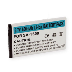 BLI 998-.6 Li-Ion Battery - Rechargable Ultra High Capacity (600 mAh) - Replacement For Samsung T609 Cellphone Battery