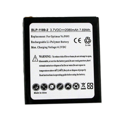 BLP-1189-2 Li-Pol Battery - Rechargable Ultra High Capacity (Li-Pol 3.7V 2080 mAh) - Replacement For LG BL-T3 Cellphone Battery