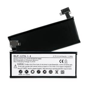 BLP-1276-1.4 LI-POL  Battery - Rechargable Ultra High Capacity (1432 mAh) - Replacement For Apple iPhone 4S Cellphone Battery