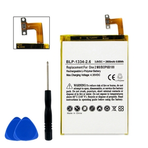BLP-1334-2.6 Li-Pol Battery - Rechargable Ultra High Capacity (Li-Pol 3.8V 2600 mAh ) - Replacement For HTC B0P6B100 Battery