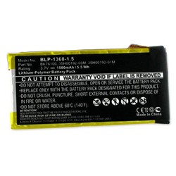 BLP-1360-1.5 Li-Pol Battery - Rechargable Ultra High Capacity (Li-Pol 3.7V 1500 mAh) - Replacement For HTC BK76100 Cellphone Battery