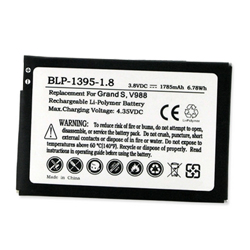 BLP-1395-1.8 Li-Pol Internal Battery - Rechargable Ultra High Capacity (Li-Pol 3.8V 1785 mAh) - Replacement For ZTE Li3817T43P3H724940 Cellphone Battery