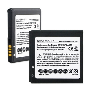 BLP-1398-1.5  Li-Ion Battery - Rechargable Ultra High Capacity (Li-Ion 3.7V 1500 mAh ) - Replacement For HTC BP6A100 Battery